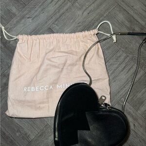 Rebecca Minkoff Black Heart Mini Bag